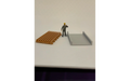 Panther Precision Models Cattle Grid and Shallow Base (2 Pieces) HO Scale