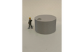 Panther Precision Models Grey 18000 L Corrugated Iron Tank (Qty 1) HO Scale