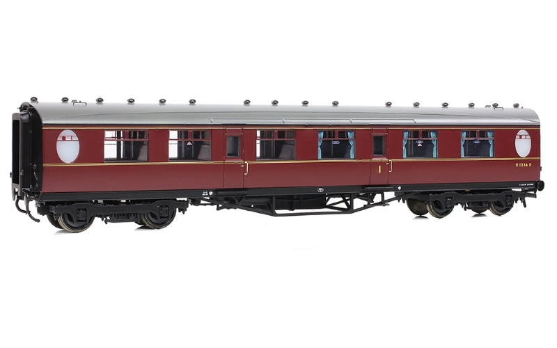 Bachmann Branchline 34-412 LNER Thompson Composite Corridor BR Maroon OO Scale