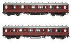 Bachmann Branchline 34-412 LNER Thompson Composite Corridor BR Maroon OO Scale