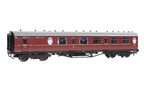 Bachmann Branchline 34-437 LNER Thompson Brake Composite Corridor BR Maroon OO Scale