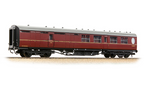 Bachmann Branchline 34-462 LNER Thompson Brake Second Corridor BR Maroon OO Scale