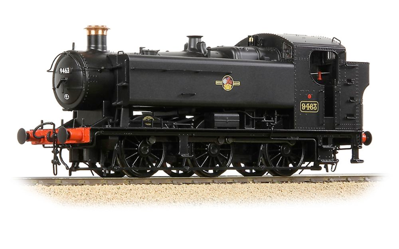 Bachmann Branchline 35-027ASF GWR 94XX Pannier Tank 9463 BR Black (Late Crest) OO Scale