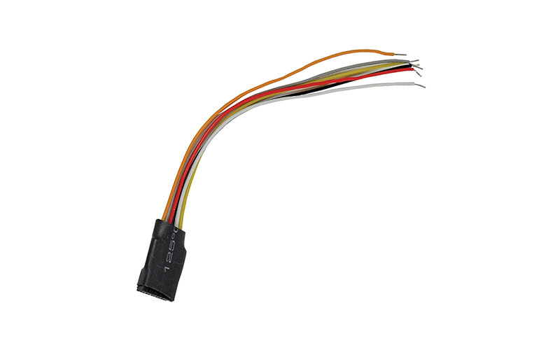 Bachmann Branchline 36-562 6-Pin Decoder Socket w/ Wiring Harness (x3)
