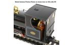 Bachmann Narrow Gauge 391-127 Mainline Hunslet 0-4-0ST 'Linda' Penrhyn Quarry Lined Black (Late) Weathered OO9 Scale