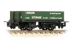 Bachmann Narrow Gauge 393-153 RNAD Rebuilt Open Wagon 'Lenham Storage' Green OO9 Scale