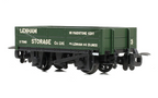 Bachmann Narrow Gauge 393-153 RNAD Rebuilt Open Wagon 'Lenham Storage' Green OO9 Scale