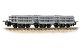 Bachmann Narrow Gauge 393-227 Dinorwic Slate Wagons with Sides 3-Pack Grey w/ Load OO9 Scale