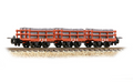 Bachmann Narrow Gauge 393-228 Dinorwic Slate Wagons with Sides 3-Pack Red w/ Load OO9 Scale