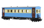 Bachmann Narrow Gauge 394-026 Gloucester Bogie Coach Lincolnshire Coast L. R. Blue & Cream OO9 Scale