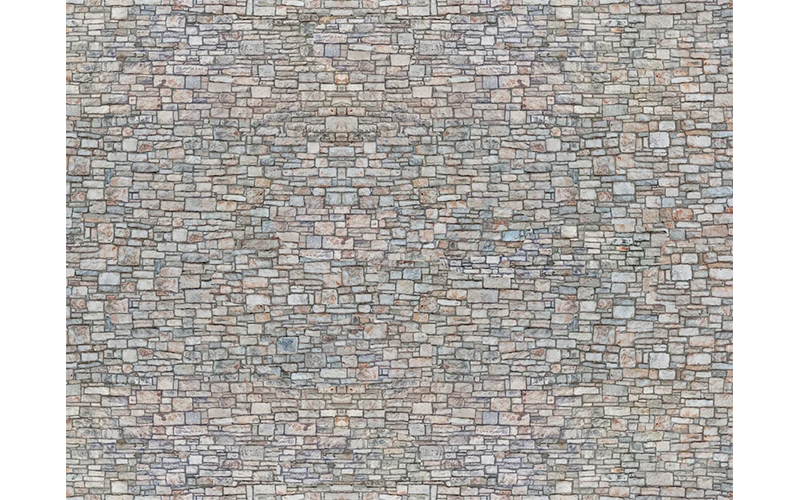 Noch 56940 3D Cardboard Sheet Quarrystone Wall N Scale