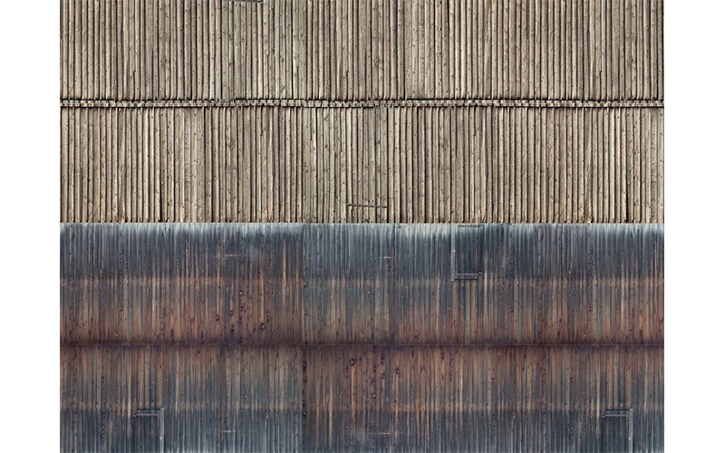 Noch 56964 3D Cardboard Sheet Timber Wall N Scale