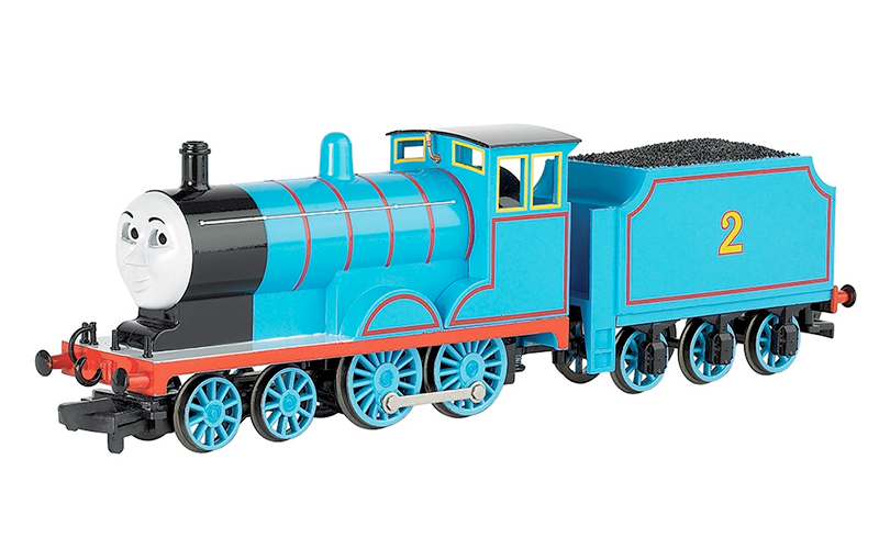 Bachmann Thomas & Friends 58746BE Edward the Blue Engine w/ Moving Eyes OO Scale