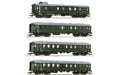 Roco 6200056 4 Piece Set 1: Traditional Train “Zwickau” DR HO Scale