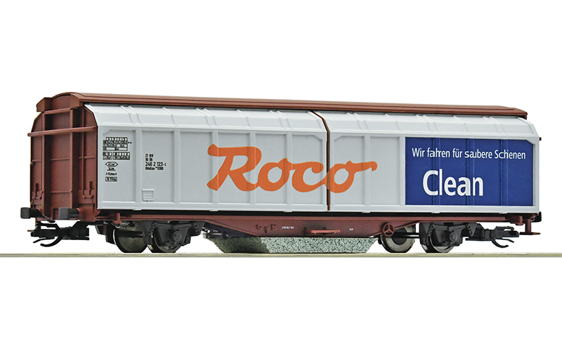 Roco 6680005 Clean Track Cleaning Wagon DR TT Scale
