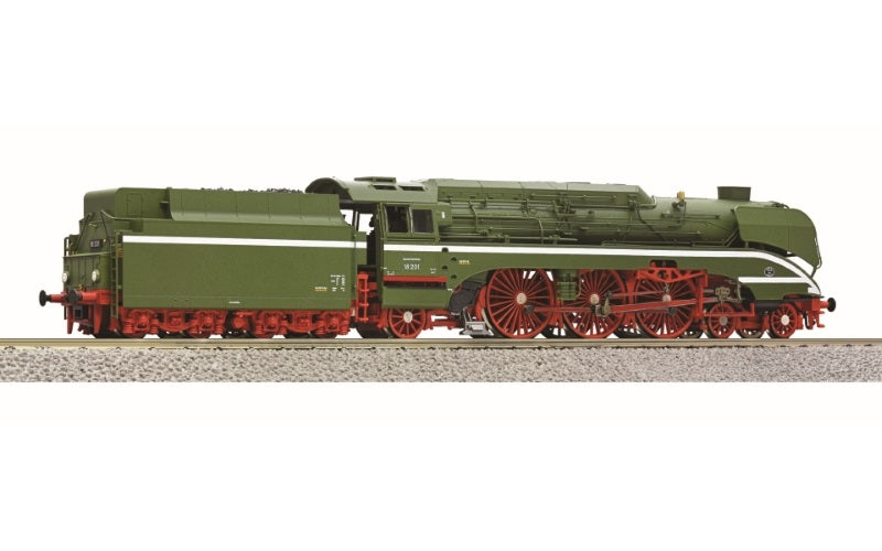 Roco 7110006 High-Speed Steam Locomotive 18 201 Coal-Fired DR DCC Sound HO Scale
