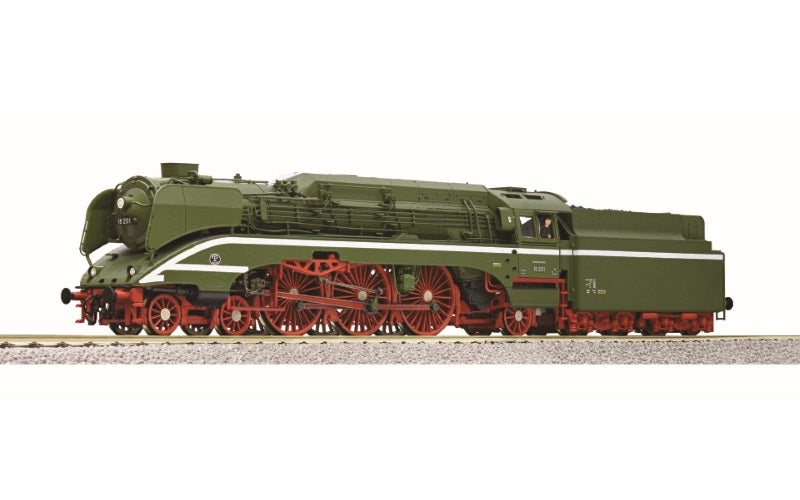 Roco 7110006 High-Speed Steam Locomotive 18 201 Coal-Fired DR DCC Sound HO Scale