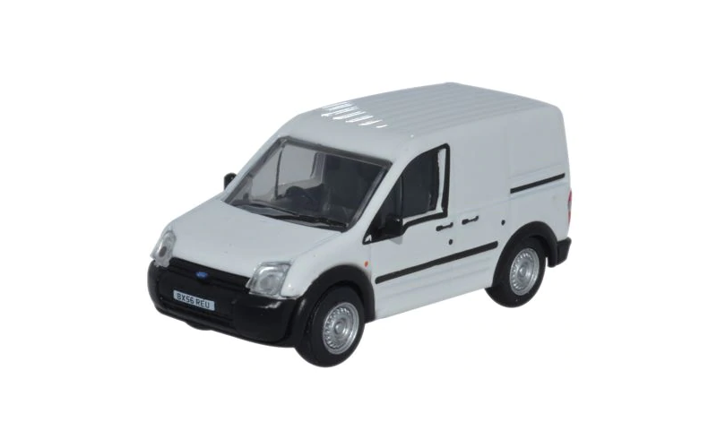 Oxford 76FTC005 Ford Transit Connect White OO Scale