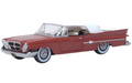 Oxford 87CC61004 Chrysler 300 Convertible 1961 (Closed) Cinnamon/White HO Scale