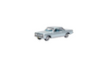 Oxford 87CH63001 Chevrolet Corvair Coupe 1963 Satin Silver HO Scale