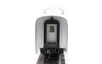 WalthersMainline 910-30412 85' Budd Dome Coach Painted Silver Unlettered HO Scale