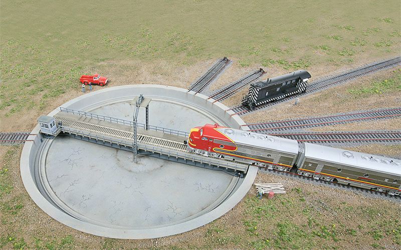 Walthers Cornerstone 933-2851 Motorized 110' Turntable Kit HO Scale