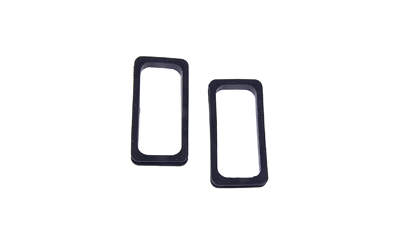 Walthers Cornerstone 933-977 Diaphragms Black Rubber 2-Pack HO Scale