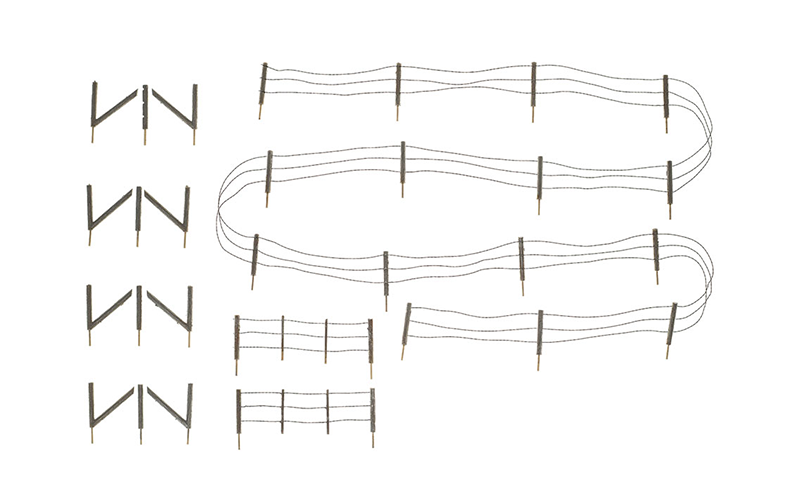 Woodland Scenics A3000 Barbed Wire Fence O Scale