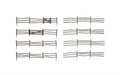 Woodland Scenics A3001 Log Fence O Scale