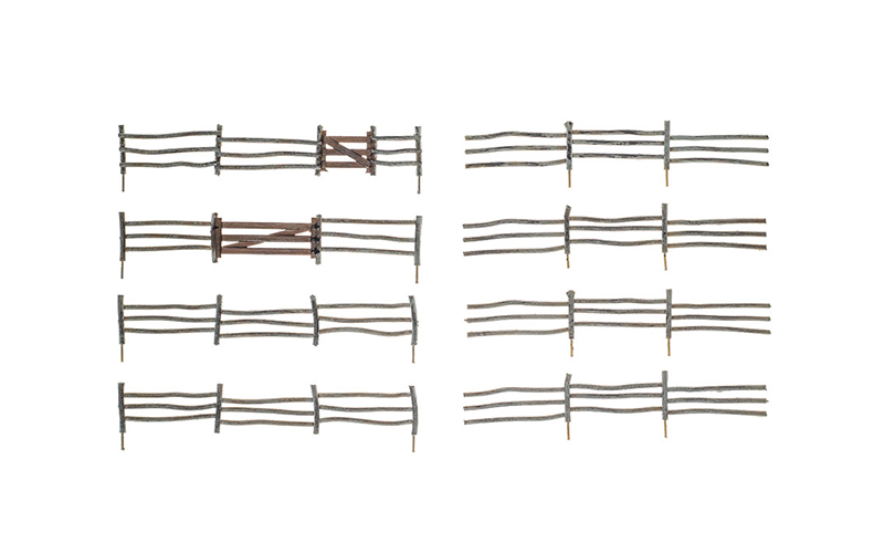 Woodland Scenics A3001 Log Fence O Scale