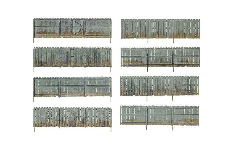 Woodland Scenics A2995 Privacy Fence N Scale