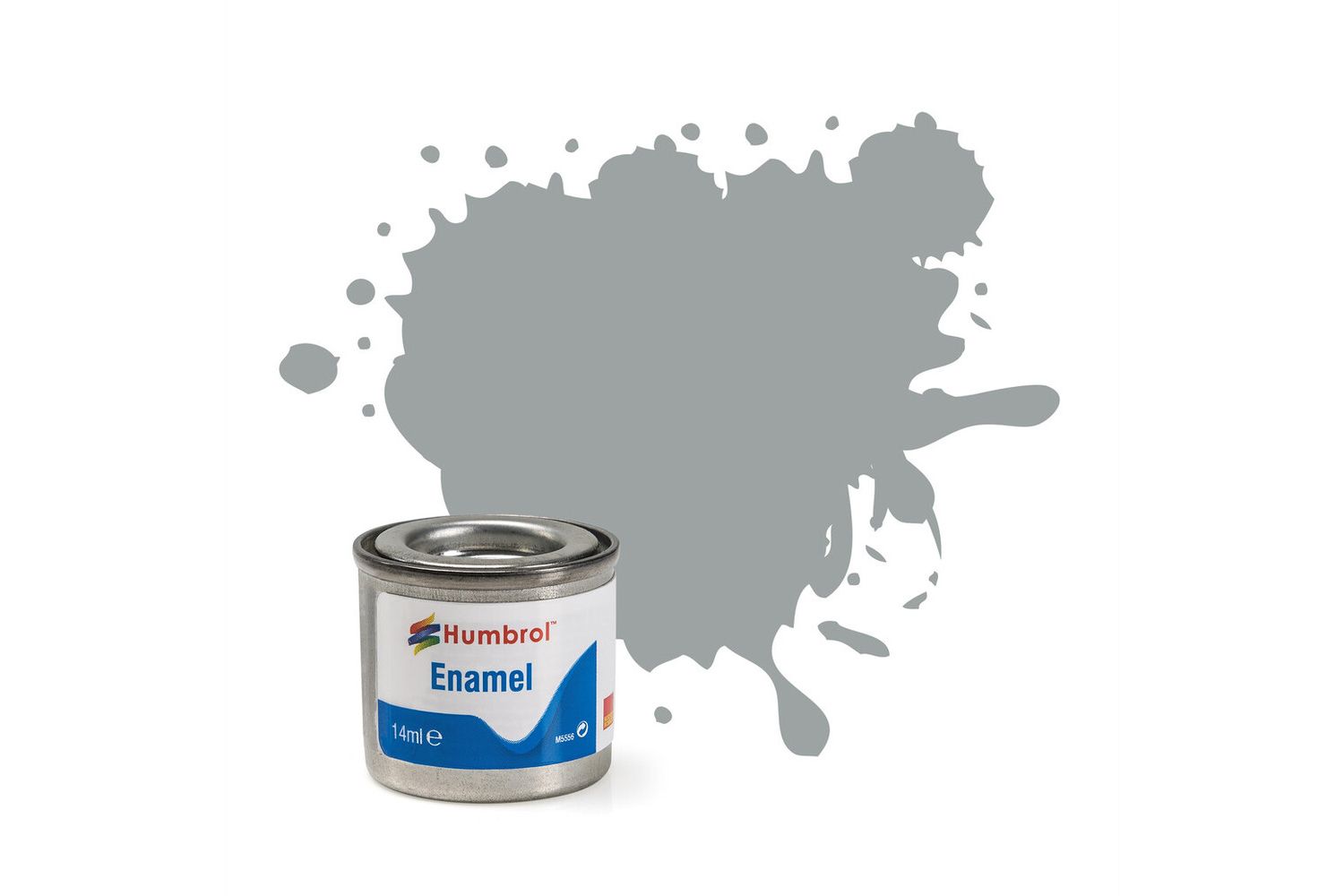 Humbrol Enamel AA1420 No 129 US Gull Grey Satin 14ml