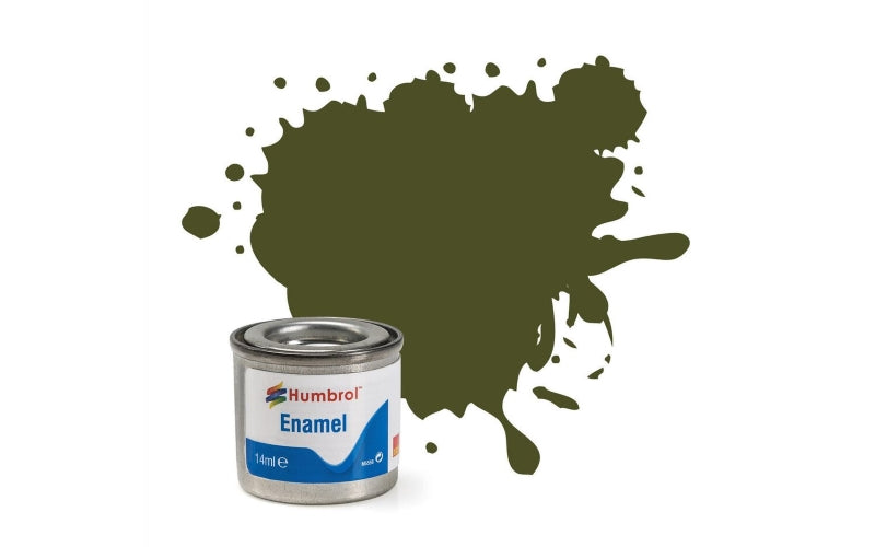 Humbrol Enamel AA1729 No 159 Khaki Drab Matt 14ml