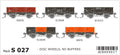 Austrains Neo NSWGR S Truck Spoked Wheels Buffers S 027 HO Scale