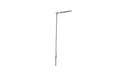Atlas #70 000 174 Single-Arm Parking Lot Light Cool White LED Silver 3-Pack HO Scale