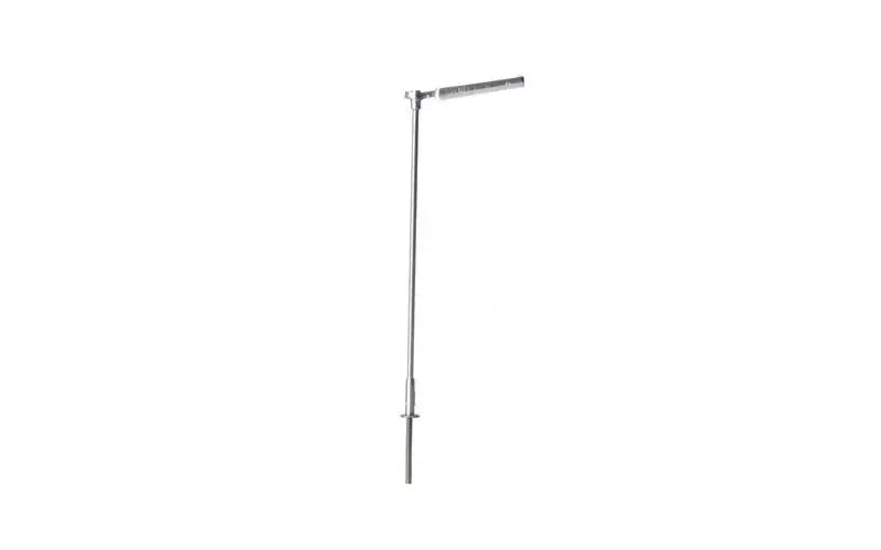 Atlas #70 000 174 Single-Arm Parking Lot Light Cool White LED Silver 3-Pack HO Scale