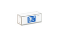 Auscision CON-184 20' Air Chilled Container ACT V2 Twin Pack HO Scale