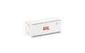 Auscision CON-187 20' Air Chilled Container ANL V2 Twin Pack HO Scale