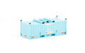 Auscision CON-48 20' Coil Steel Container Pacific National Blue HO Scale
