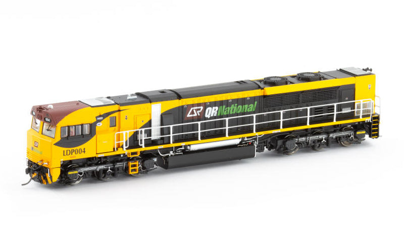 Auscision GT46-32s LDP004 QR National Yellow/Black/Maroon DCC Sound Equipped HO Scale