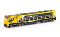 Auscision GT46-33s LDP009 QR National Yellow/Black/Maroon DCC Sound Equipped HO Scale