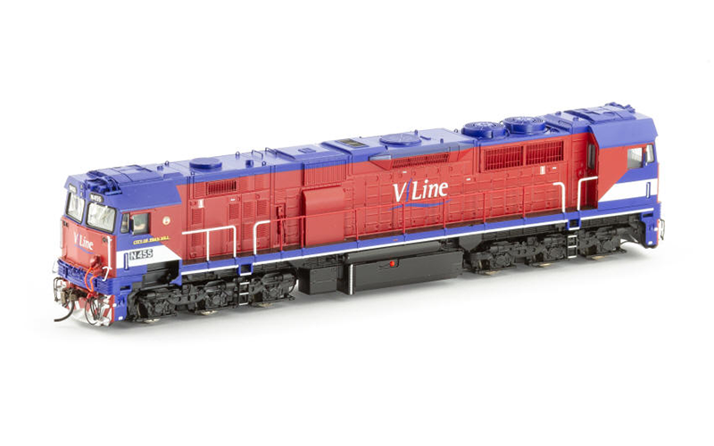 Auscision N-20s N455 V/Line Pass MK2 Red/Blue/White (City of Swan Hill) DCC Sound HO Scale
