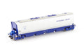 Auscision NFH-3 MGFH Flour Hopper Manildra Group Blue/Silver 4 Car Pack HO Scale