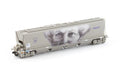 Auscision NFH-10 MGFH Flour Hopper Manildra Group Wagon Grime (Dorothy Yeatman) Single Car HO Scale