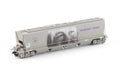 Auscision NFH-9 MGFH Flour Hopper Manildra Group Wagon Grime (Daryl 'Rum' Henschke) Single Car HO Scale