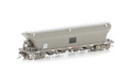 Auscision NGH-14 NGKF Grain Hopper Pacific National Wagon Grime with Patch Job and Ground Operated Lids 4 Car Pack HO Scale