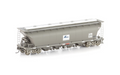 Auscision NGH-15 NGGF Sugar Hopper Pacific National Wagon Grime with Faded L7 & Sugar Roof 4 Car Pack HO Scale