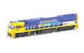 Auscision NR-46s NR34 Pacific National (Real Trains) Blue/Yellow DCC Sound HO Scale