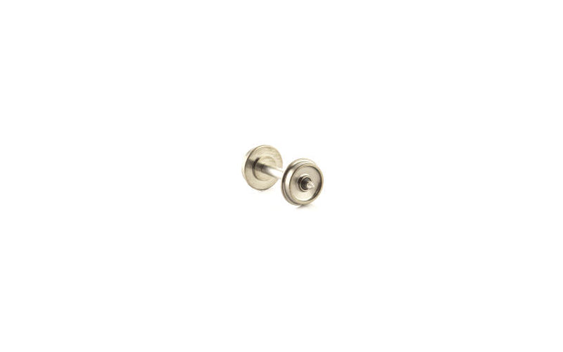 Auscision NSP-1 33" Metal Disc Wheels Blackened 12 x Axles N Scale