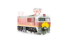 Auscision SP-73 Etched Nameplates Indian Pacific The Alice To Wonderland 2 x Decorated Nameplates Yellow Die-Cut Australia Plate HO Scale